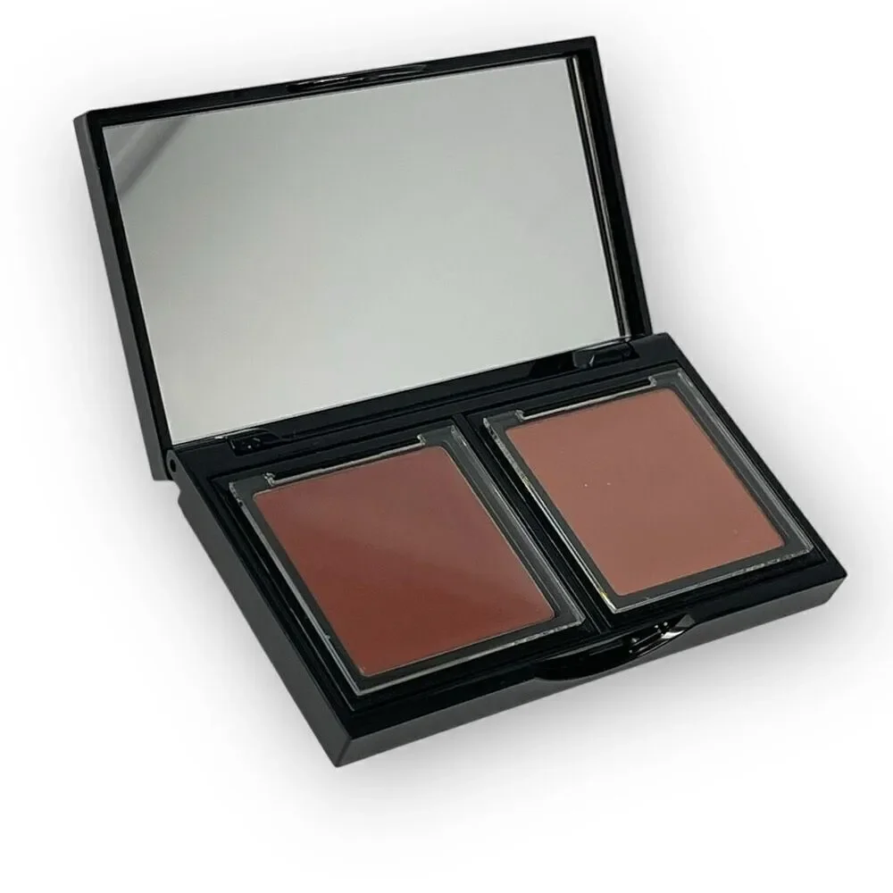 Bobbi Brown Lip Sheer Cranberry 5 & Lip Color Tulle Brown 55 Pot Palette New